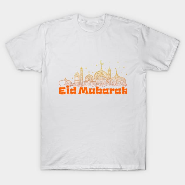 Eid Mubarak Design , Muslims Eid, Islamic Eid T-Shirt by TulipDesigns